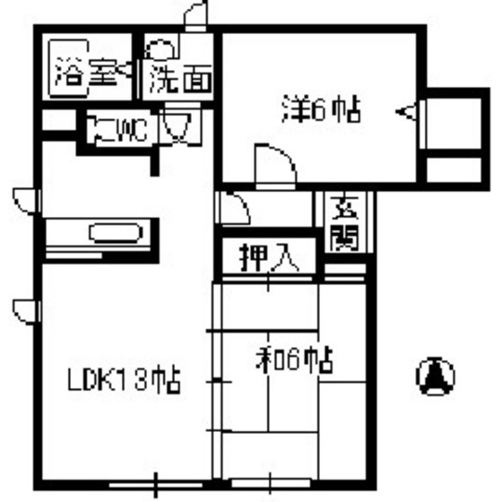 ひろさきアークガーデン 間取り