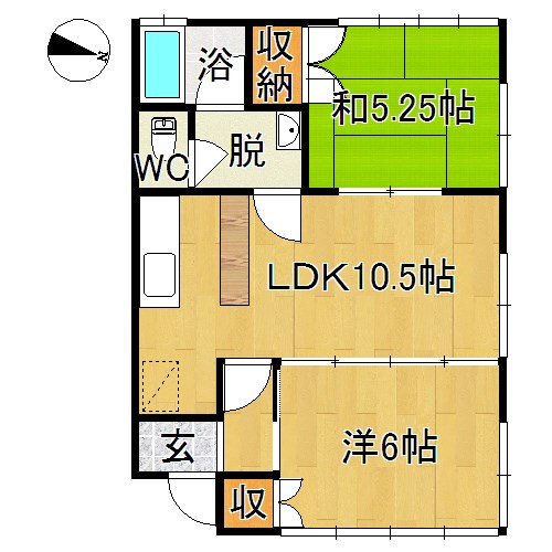 パレス城東 間取り