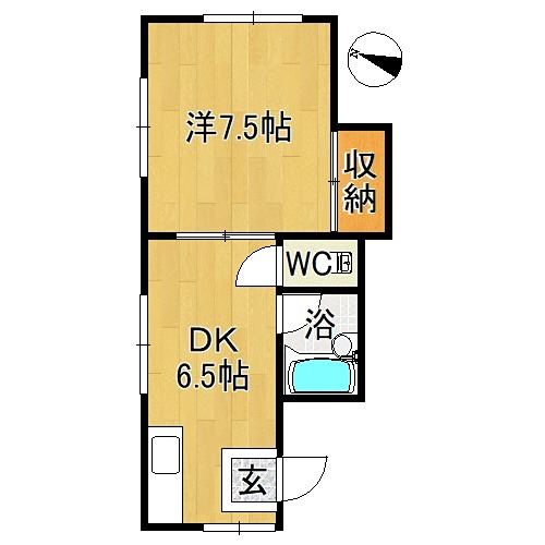 コーポロゼッタⅡ 間取り