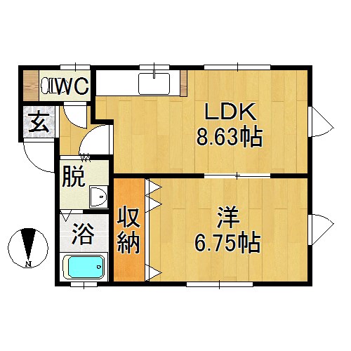 メゾンプロシード 間取り