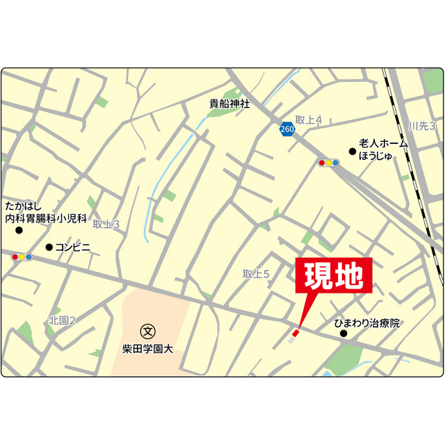 サンスコーレ清原Ｂ 地図（共通）