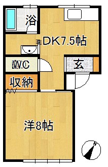 コーポ鷹揚 間取り