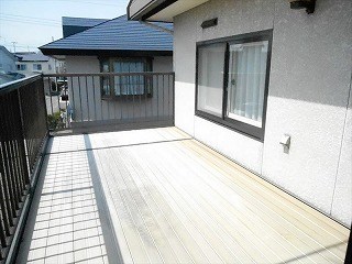 樹木２丁目菅原貸家 ベランダ