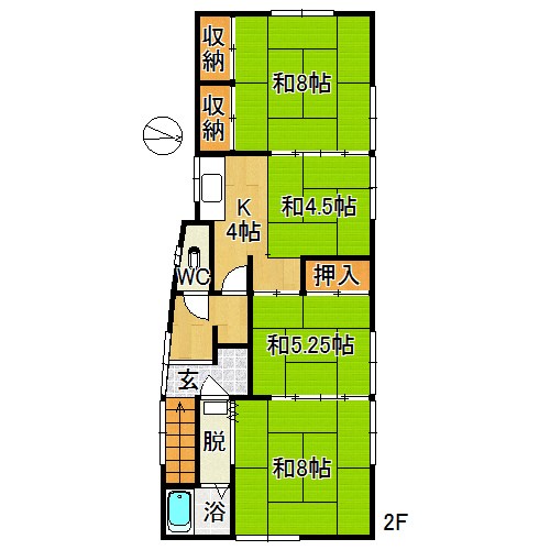 メゾン林Ⅴ 間取り