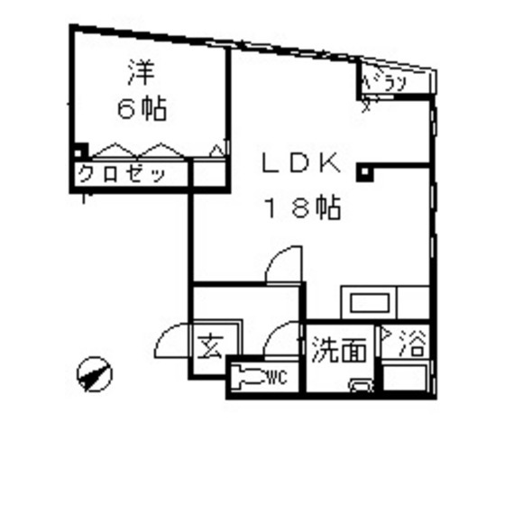 建山ビル 間取り