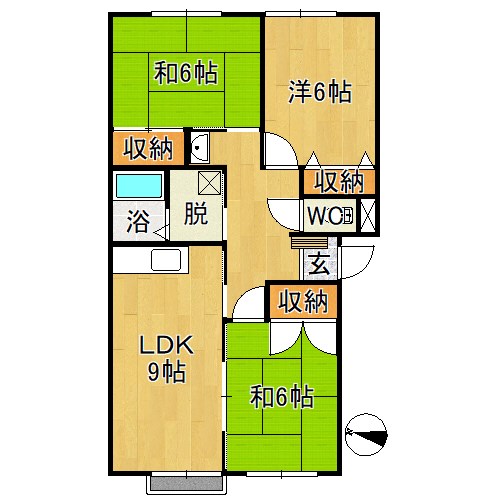 グランドハイム田町 間取り