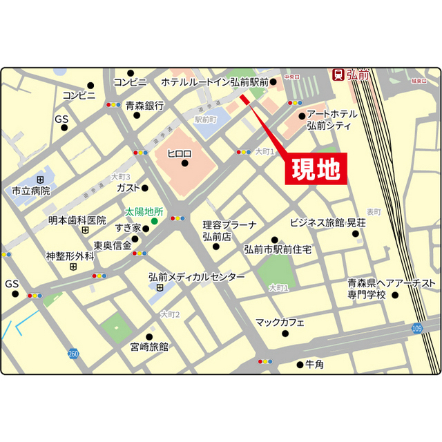 建山ビル 地図（共通）