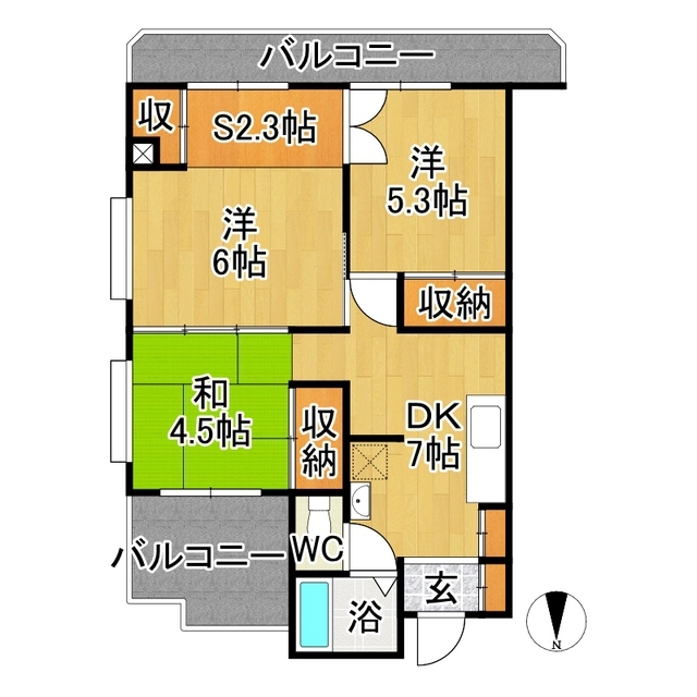マンション瑞凰 間取り