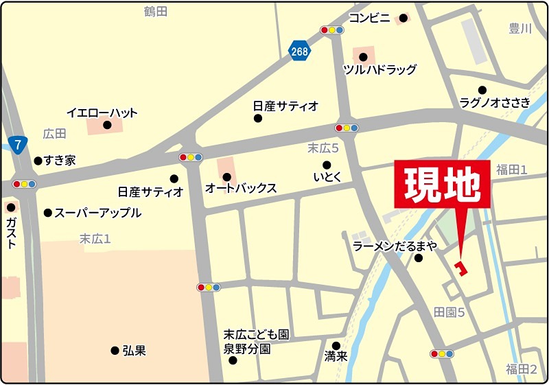 ＭＣハウス 地図（共通）