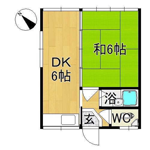 宮崎アパート 間取り
