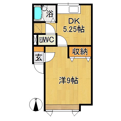 アミティたちばな 間取り