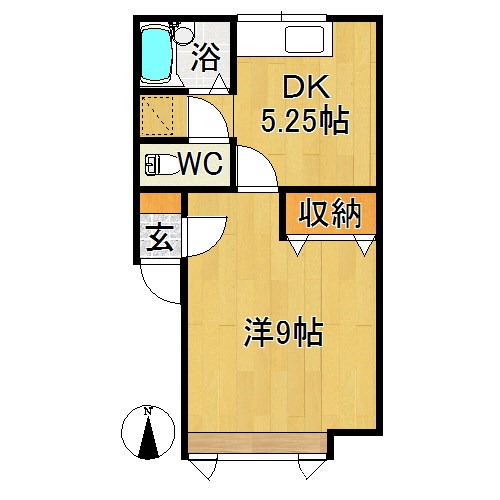 アミティたちばな 間取り