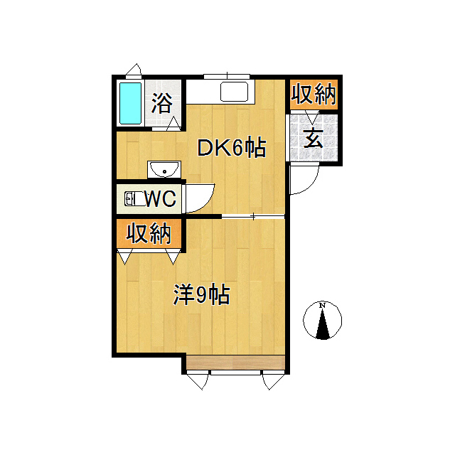 だいげんはうすⅠ 間取り