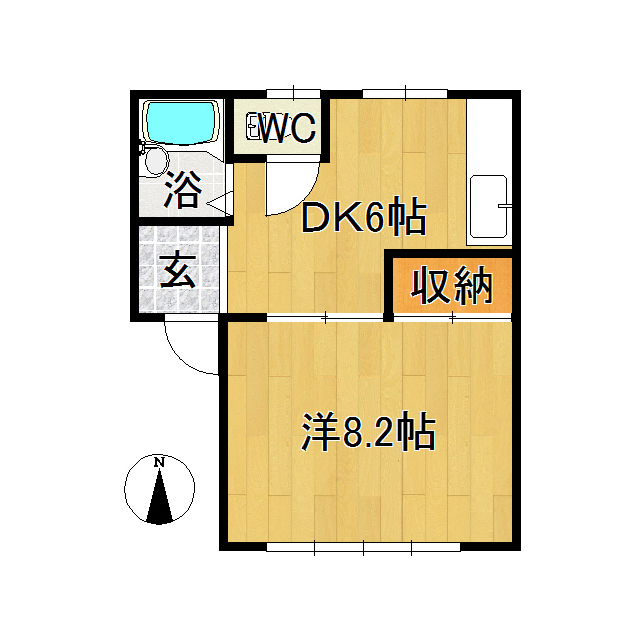 タイムコーポⅢ 間取り