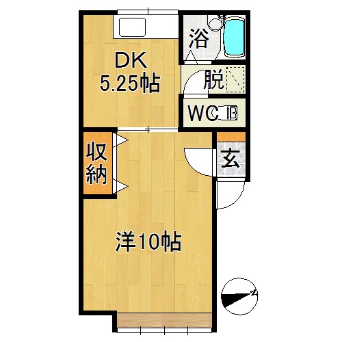 メゾンＭＩＮＯＲＩ 間取り