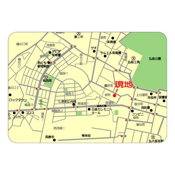 ホワイトハウスⅠ 地図（共通）