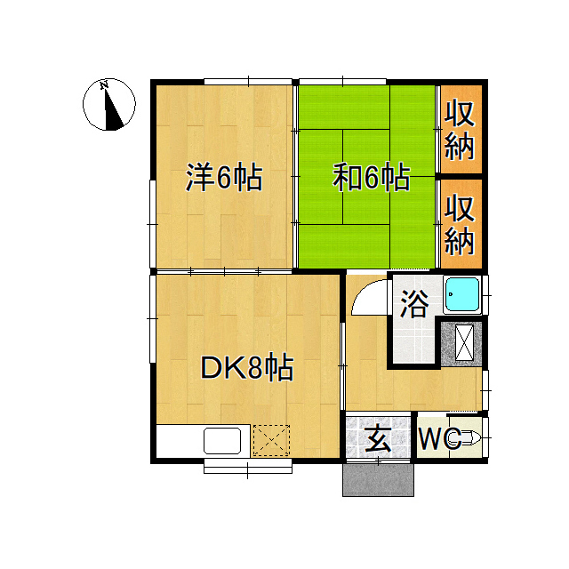 城東マルゼン住宅 間取り