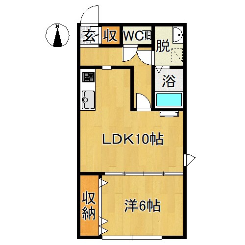 パウセ　ビアーノⅡ 間取り
