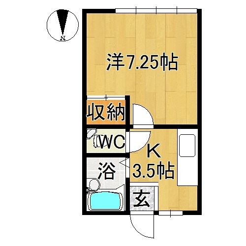 コーポケイ 間取り