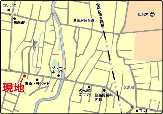 コーポケイ 地図（共通）