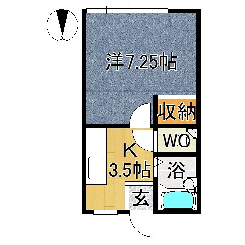 コーポケイ 間取り