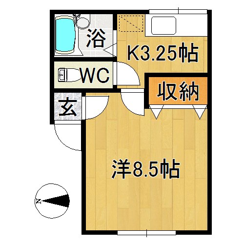 コーポマリア 間取り