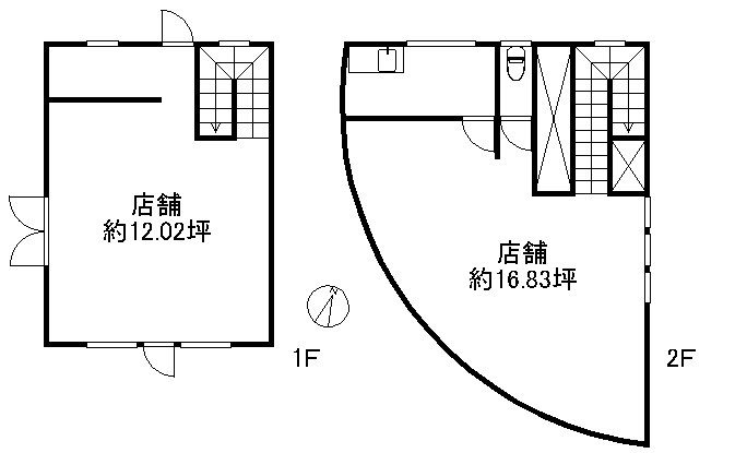 土手町店舗 間取り