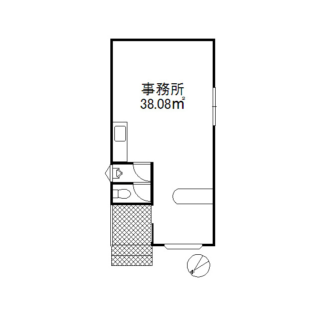藤崎西豊田貸テナント 間取り