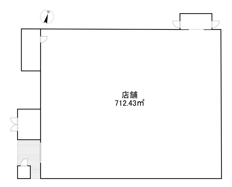 追子野木３丁目店舗 間取り