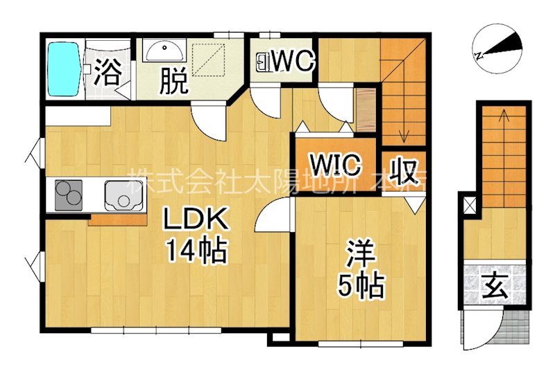 ユアフル西ヶ丘　Ｂ棟 間取り