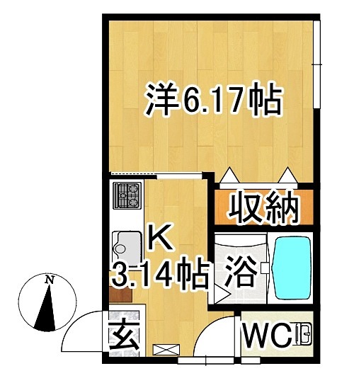 かすみ草 間取り
