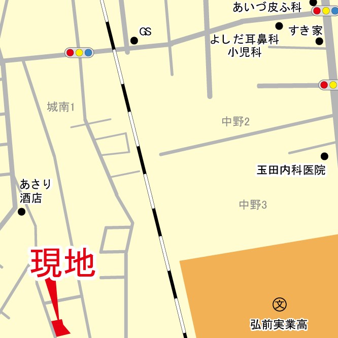 かすみ草 地図（共通）