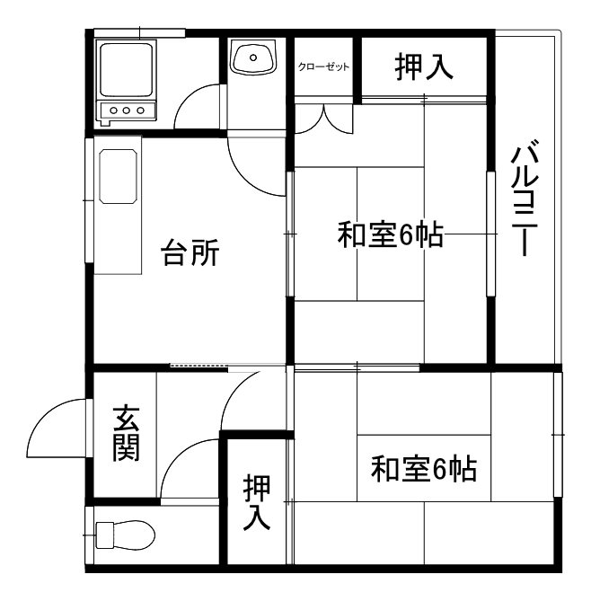 山子荘 間取り