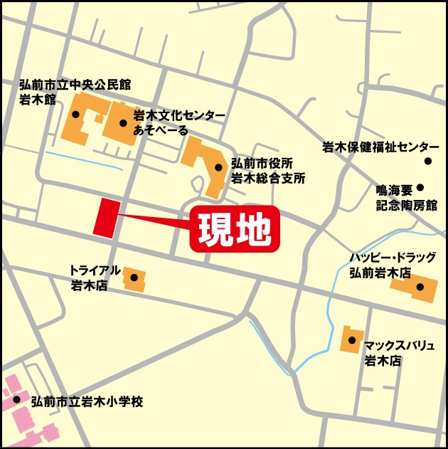 賀田１丁目貸倉庫 地図（共通）