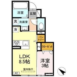 レスア柏崎Ⅱ 間取り