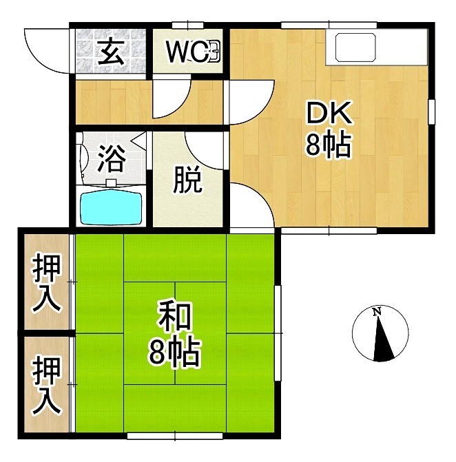 コーポ昴 間取り