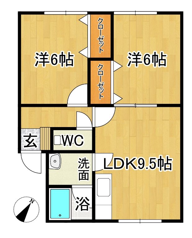 ガーデン広野Ⅲ 間取り