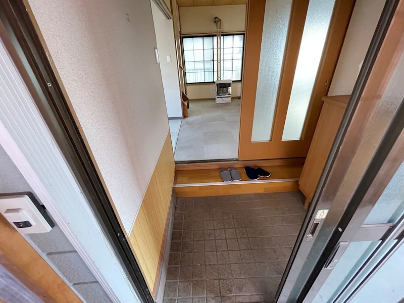 浪館前田高木貸家 玄関