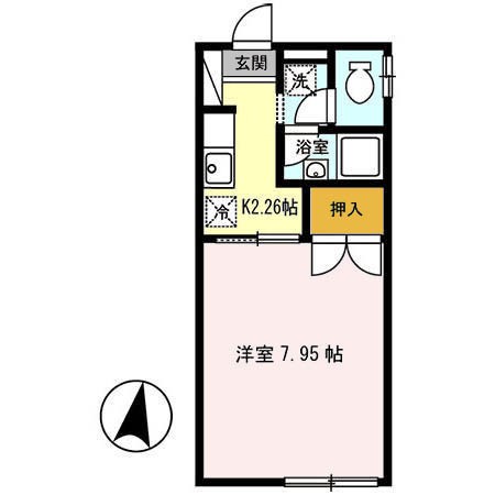 コーポリアライズ 間取り