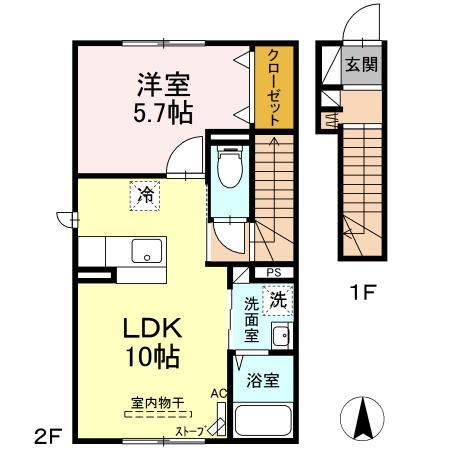 ファイン西大野  間取り