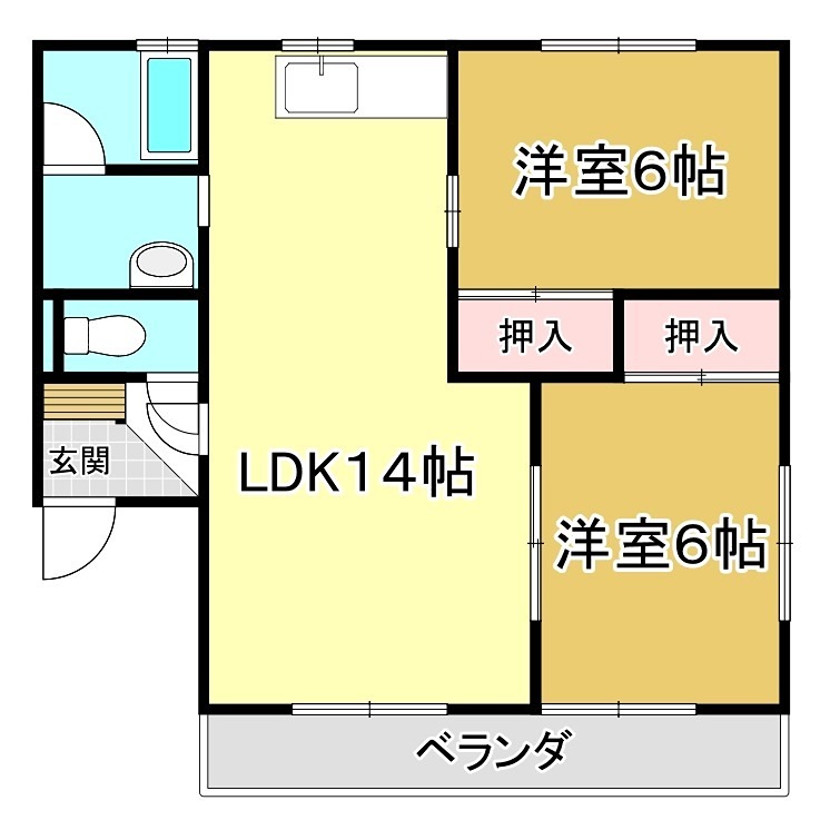 ヒルズポラール 間取り