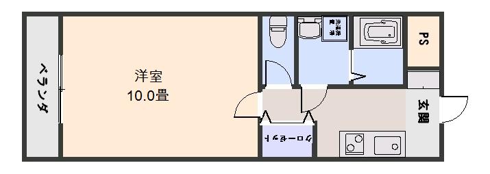 ティニーMATSUYAMA 間取り
