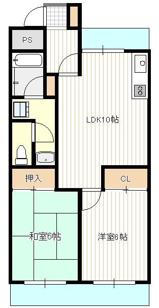 金谷コーポ 間取り