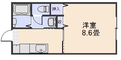 クレール宮島口 間取り