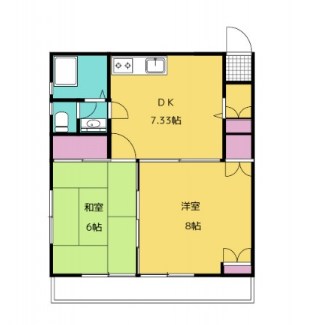 ドミールアサヒ 間取り