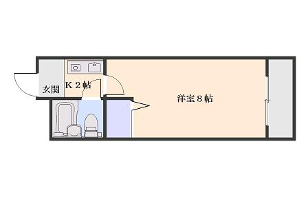 ウイング楽々園 間取り