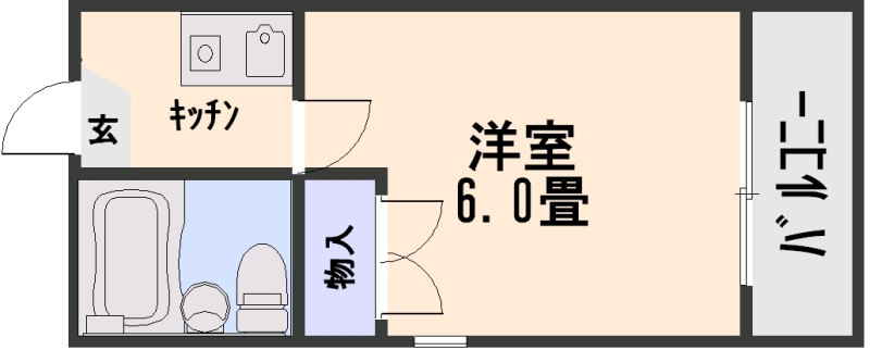 カーサ駅前 間取り