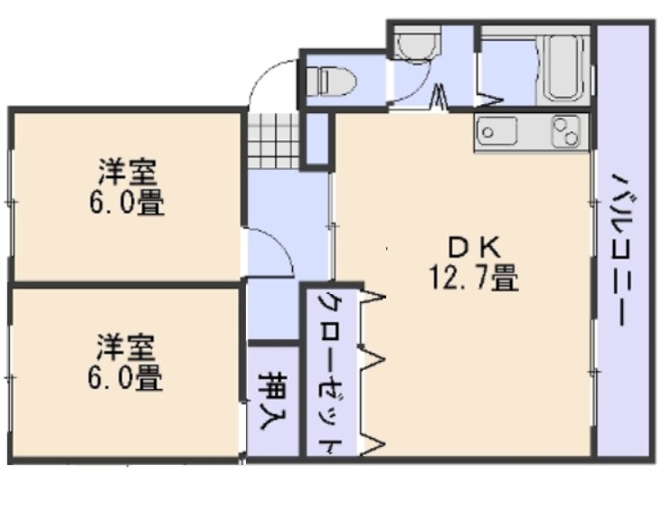 シャトウ春 間取り