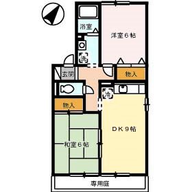 セジュール宮島 間取り