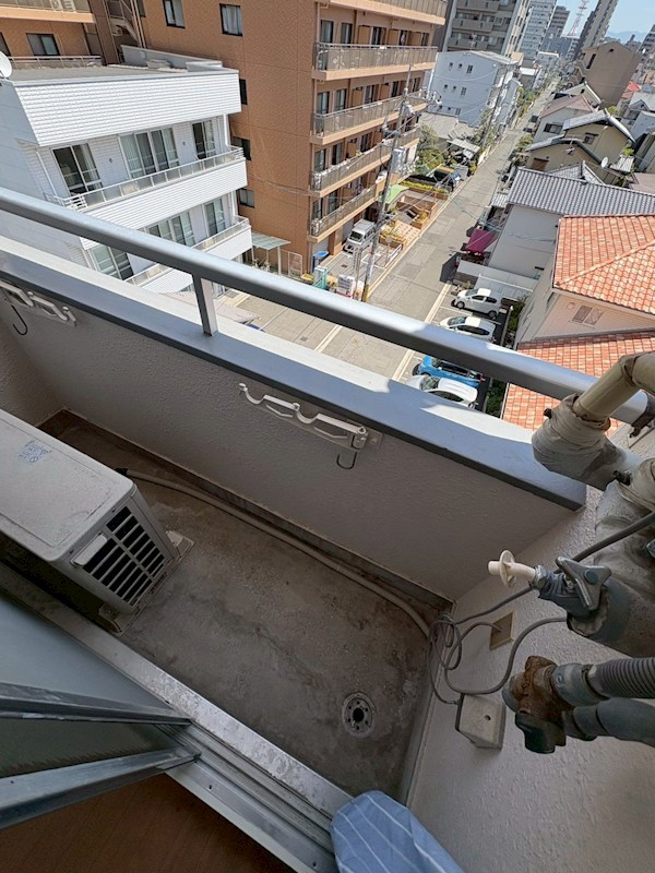 大方マンション ベランダ